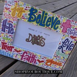 Believe Picture Frame